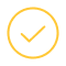 Evaluation icon yellow