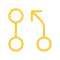 agile icon yellow