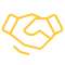 collaboration icon yellow