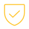 quality assurance icon yellow