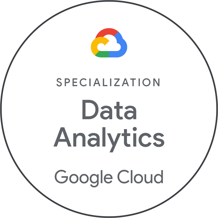 Google Cloud Data Analytics Specialization